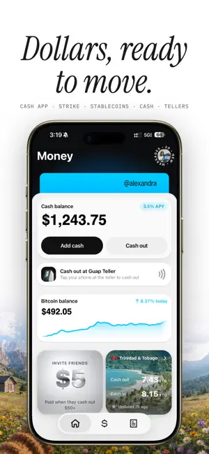 Guap: Stablecoin Wallet screenshot 1