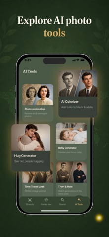 Quick Family Tree Maker & DNA iPhone screenshot