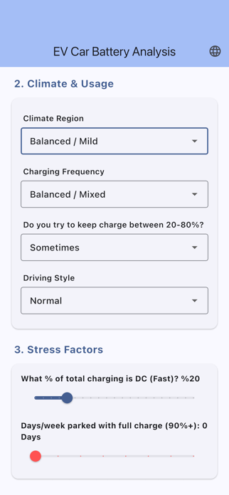 EV Battery Analysis Screenshot 2 of 4