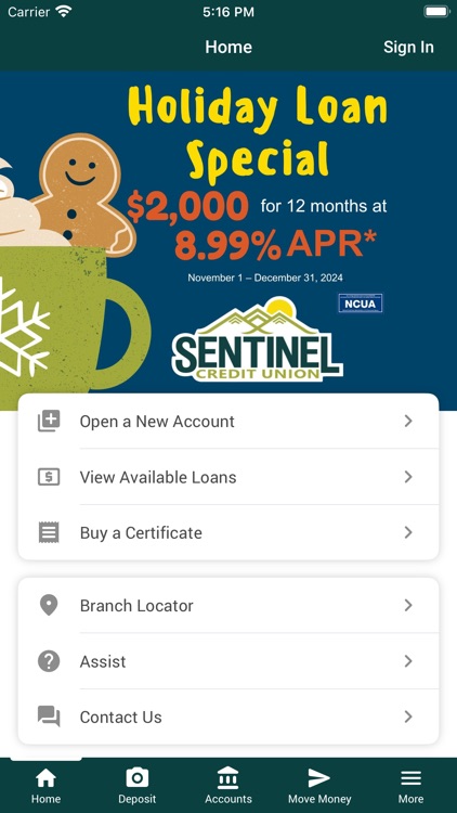 Sentinel FCU Mobile Banking