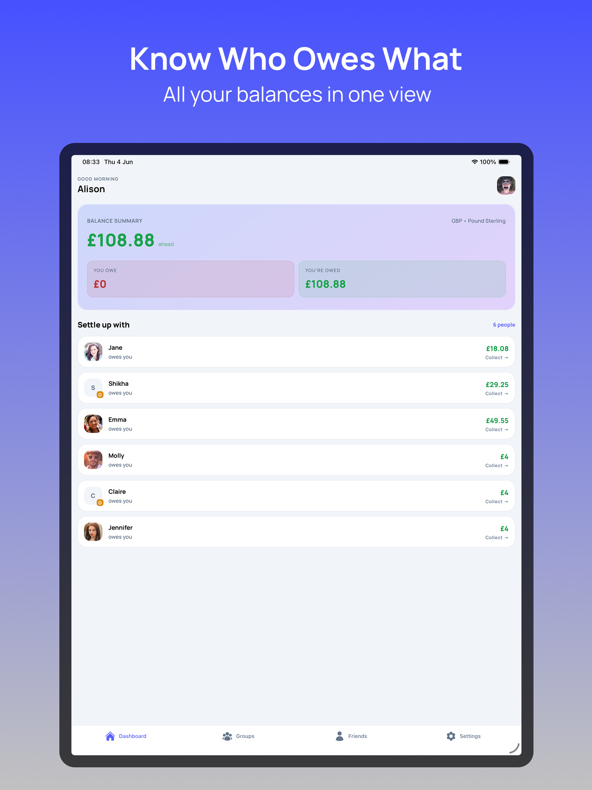 BillSplit: Split Bills & Tabs screenshot 9