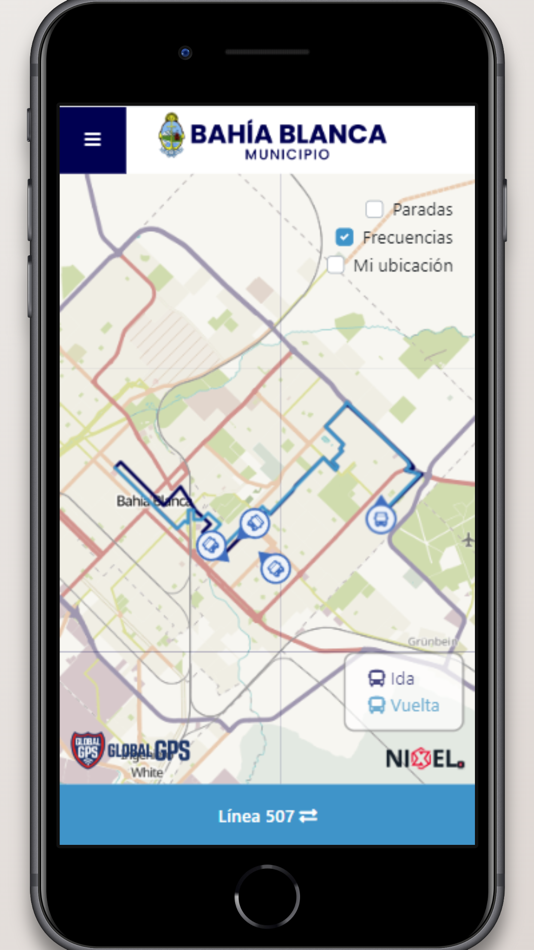 #3. GPSBahia (iOS) Przez: Opciones Informaticas Global. S.R.L