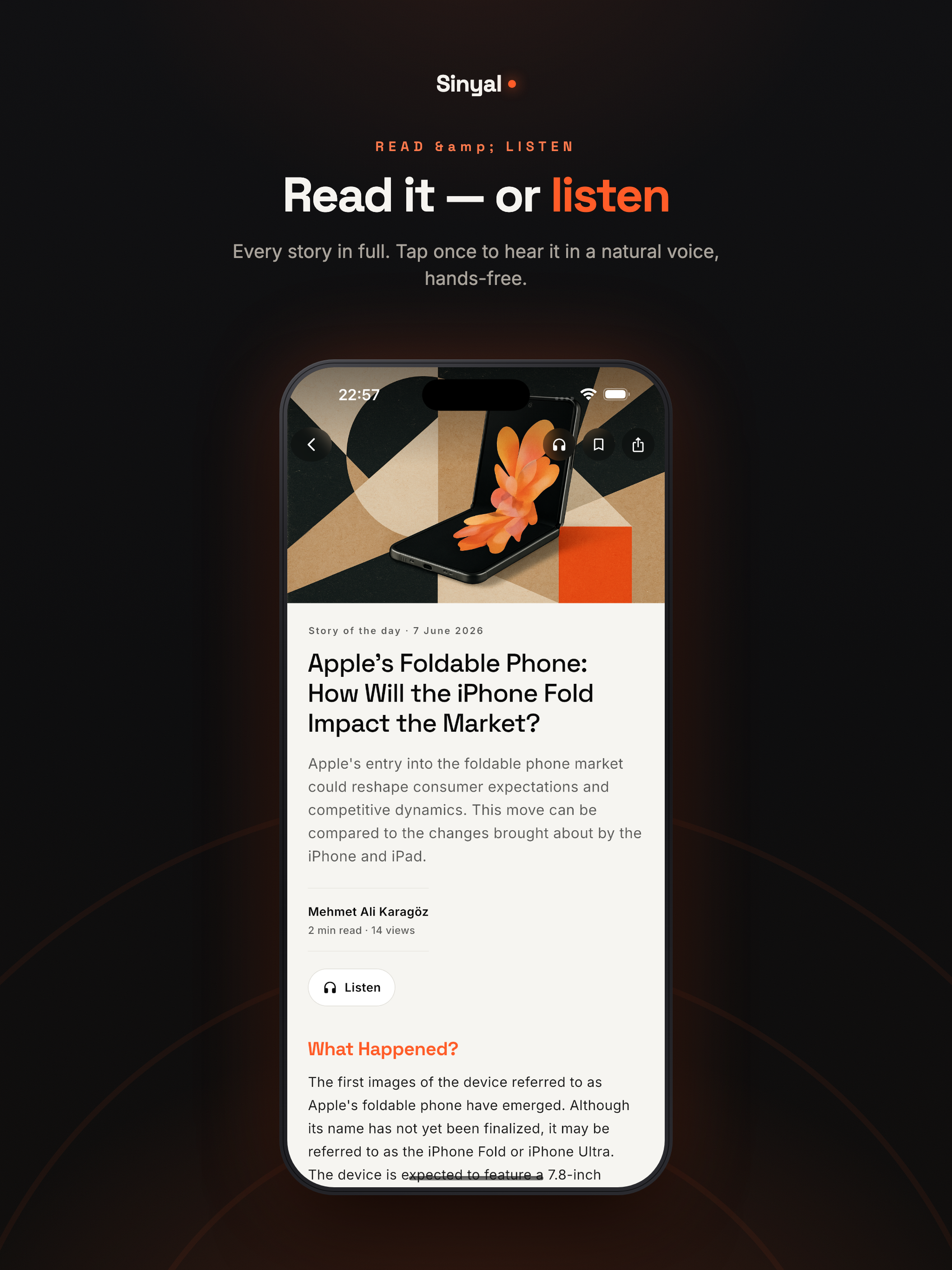 Sinyal: Tech News