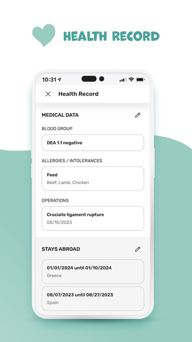 petsXL | smart animal health Screenshot