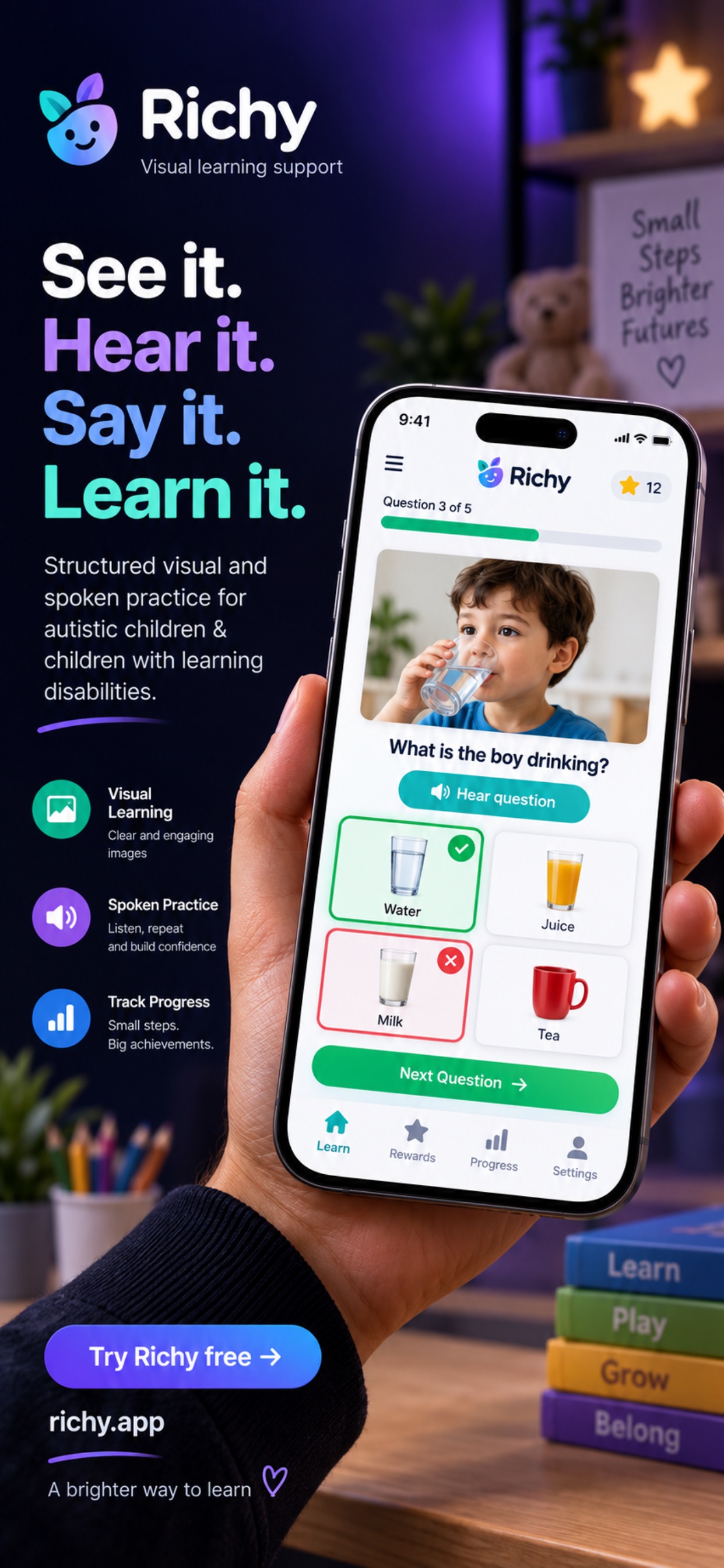 Screenshot 1 of Richy Learning