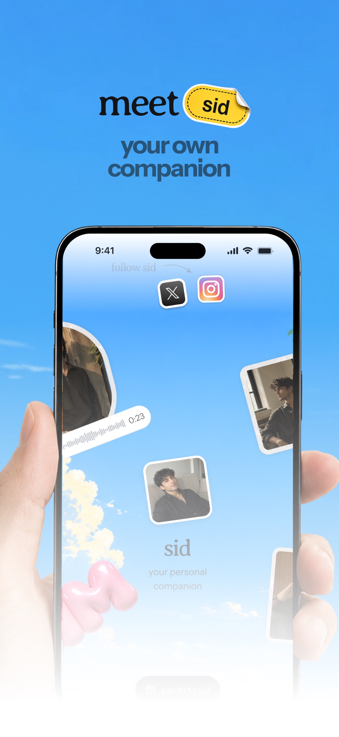 Screenshot 1 of sid - your personal companion
