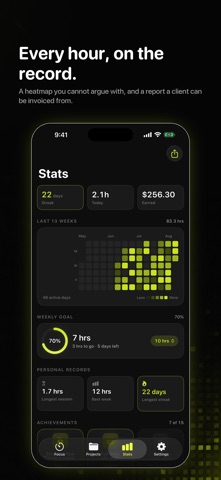 Focuslancer — Deep Work Timer Screenshot 3 of 3