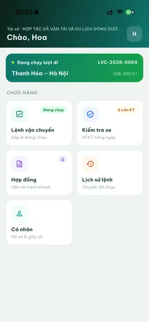 ONE Tài xế screenshot 2