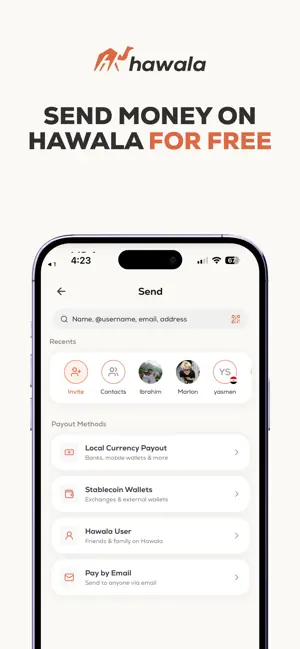 Hawala - Global USD Account screenshot 4