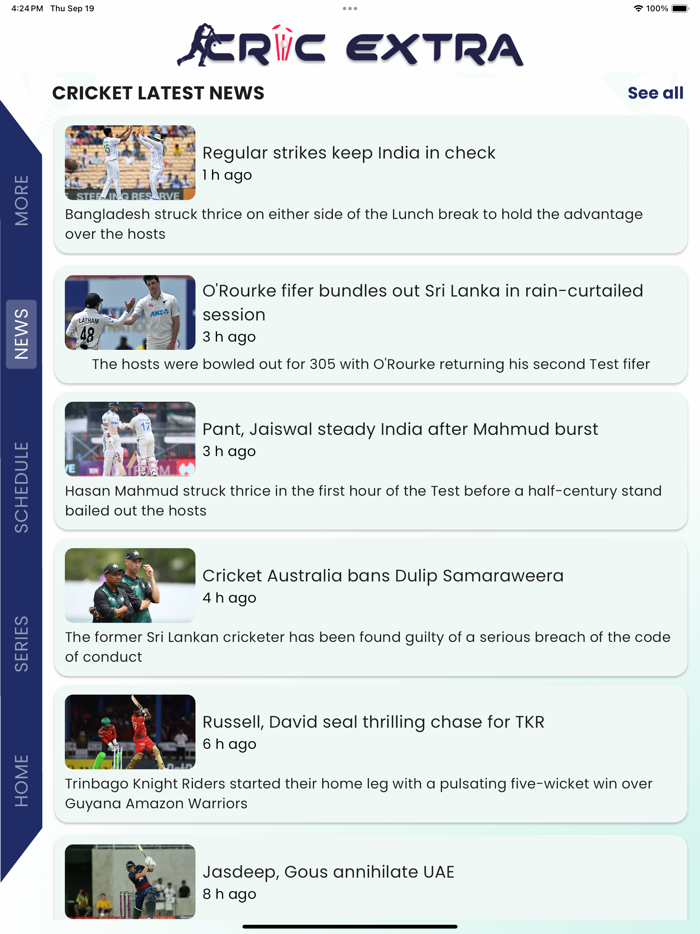 Cricket Live - CricExtra