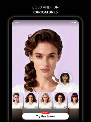 Glora AI: Photo & Video Editor iPad screenshot