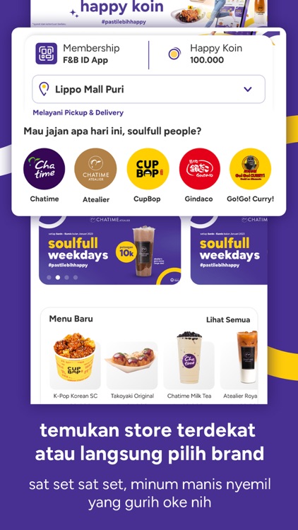 F&B ID App (Chatime Indonesia)