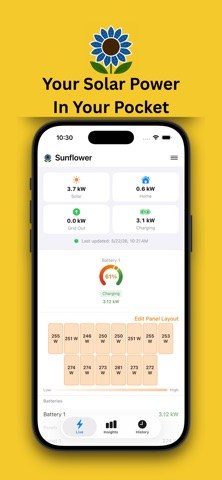 Sunflower: Solar Monitor screenshot