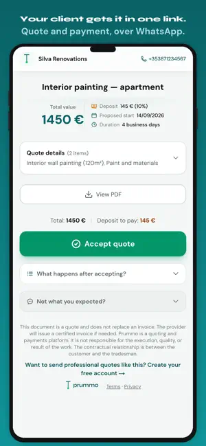 Prummo Quotes for Trades screenshot 4