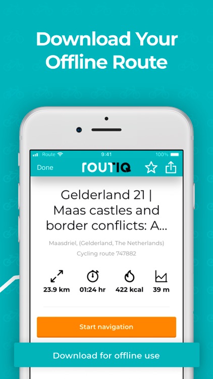 Routiq, Outdoor routes screenshot-5