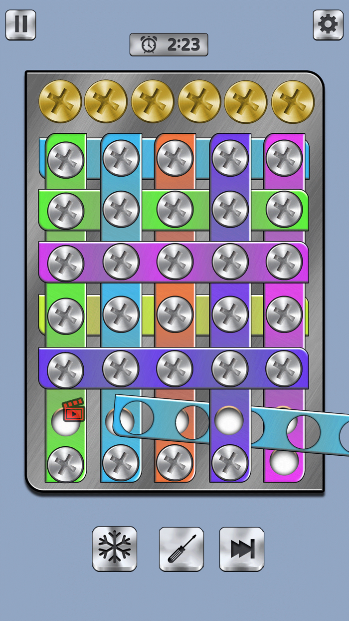 Screw Nuts And Bolts Puzzle 3D