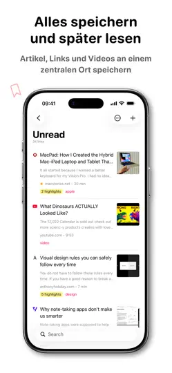 Screenshot von GoodLinks auf dem iPhone 1