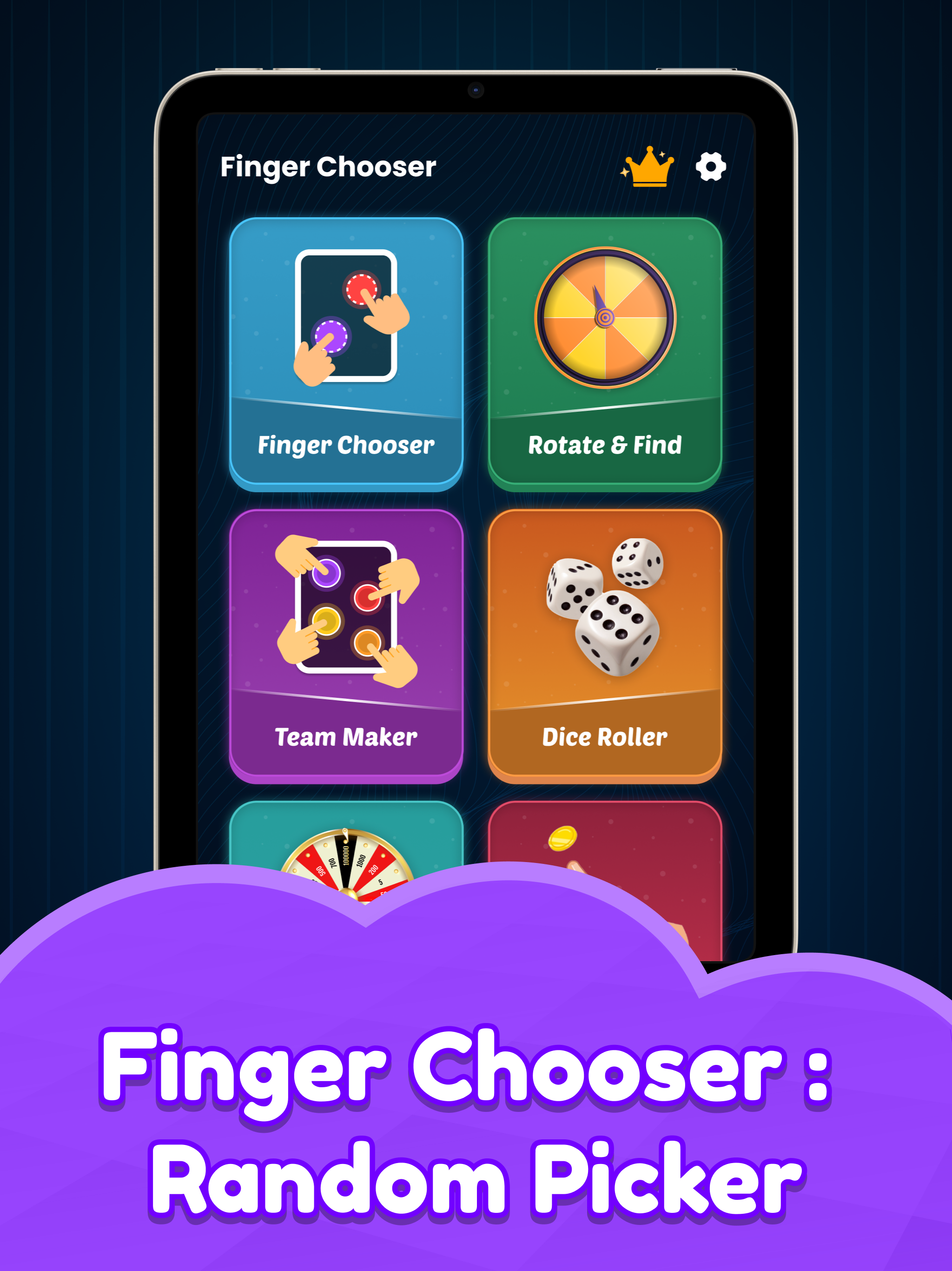 Finger Picker : Random Choose