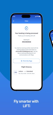 Lifti - Flights, Lugguge Share Screenshot 6 of 7