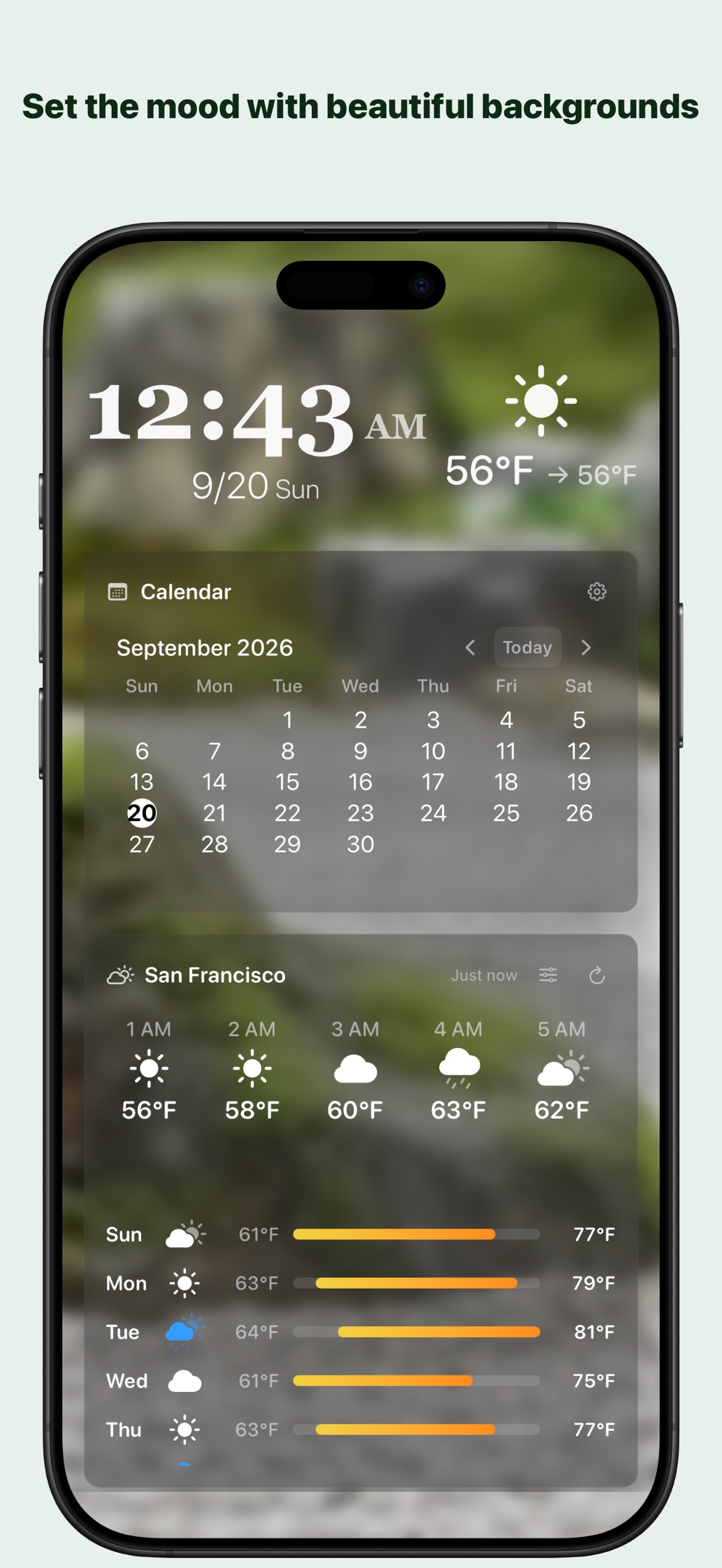Screenshot 5 of Dashboard: Desk Clock & Widget
