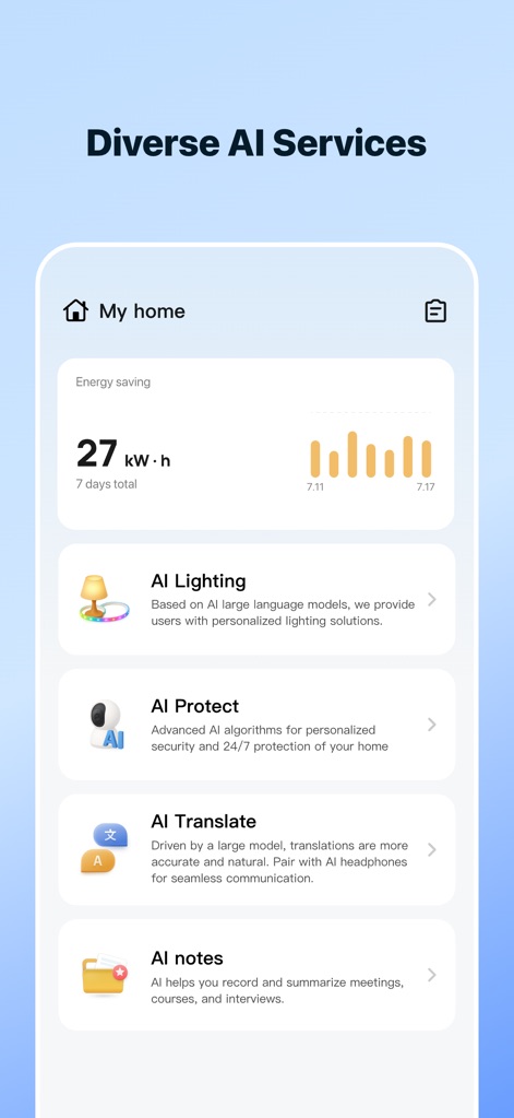 SmartLife- Smart Living - Servicios IA Integrados
