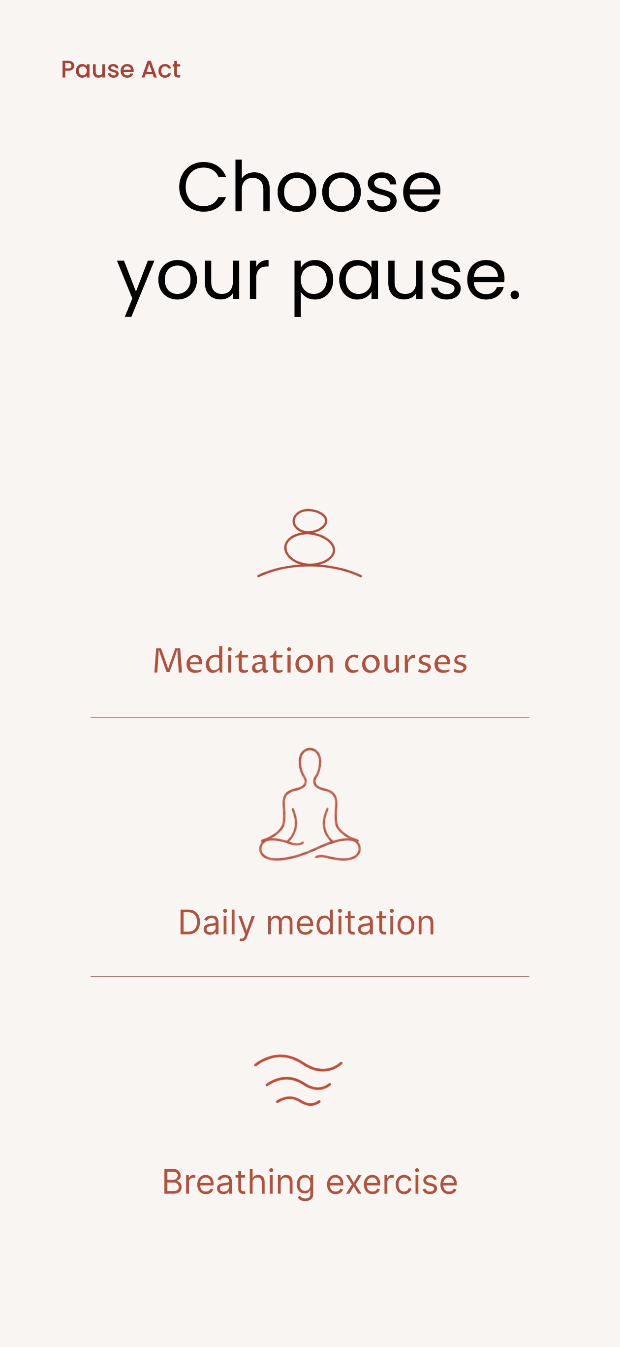 Screenshot 4 of Pause Act: Meditation