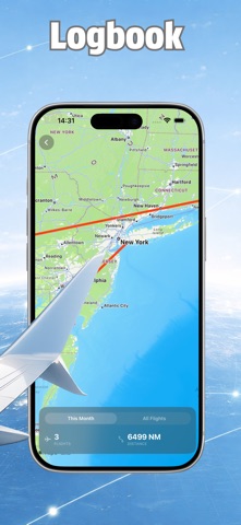 Flight Sim Tracker iPhone screenshot
