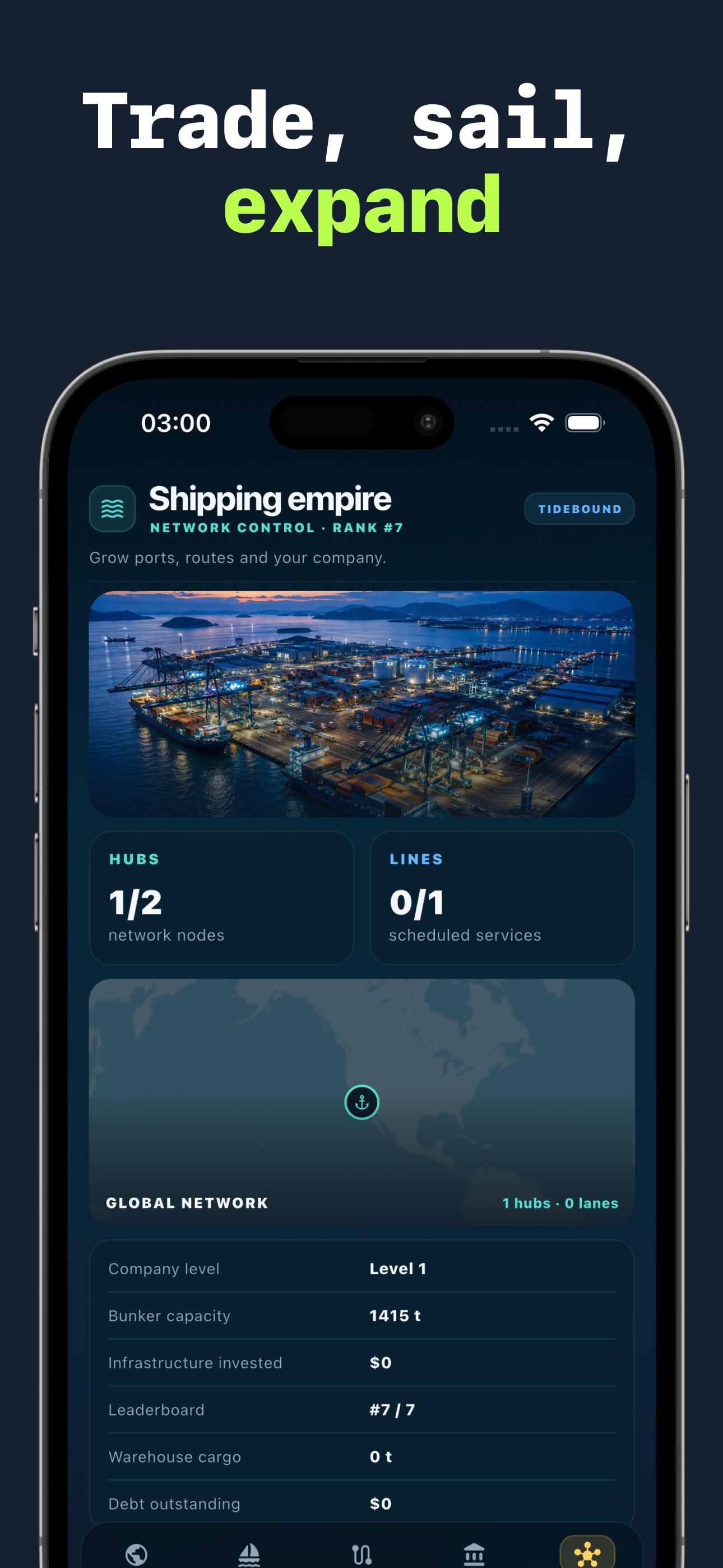 Screenshot 3 of Idle Ships -  Shipping Tycoon
