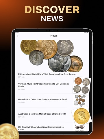 AI Coin: Coin Identifier iPad screenshot