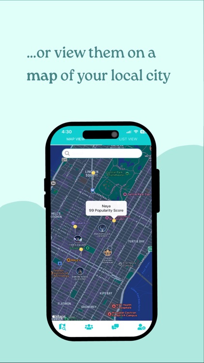 Vignette: find & share places