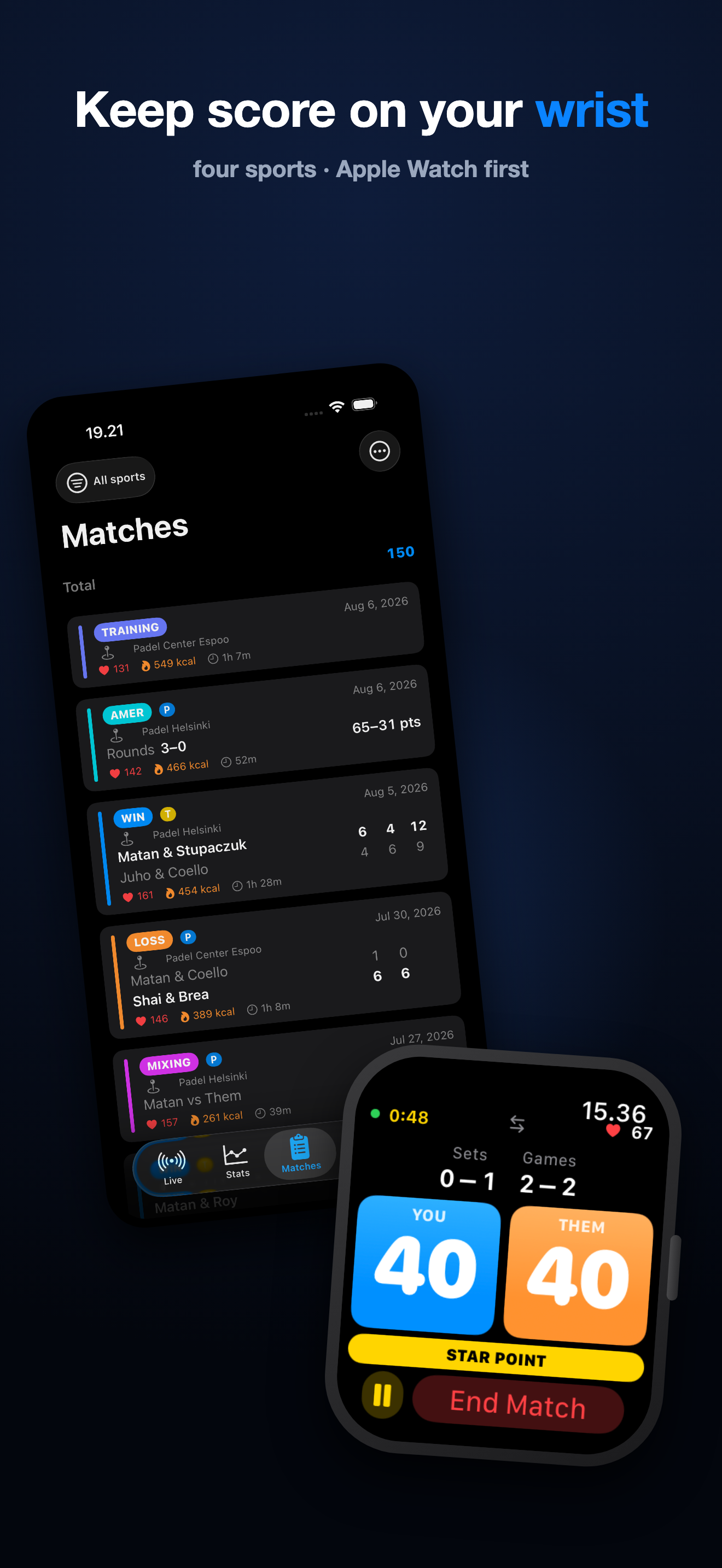 RacketTap: Padel Tennis & More screenshot 3
