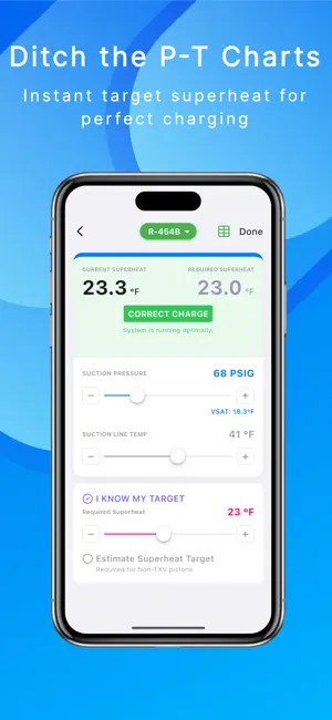 Flux HVAC: Tech Calculator screenshot 1