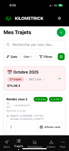 Kilometrick screenshot
