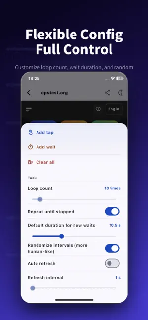 LightTap Clicker - Automation screenshot 3