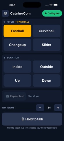 CatcherCom Screenshot 1 of 3