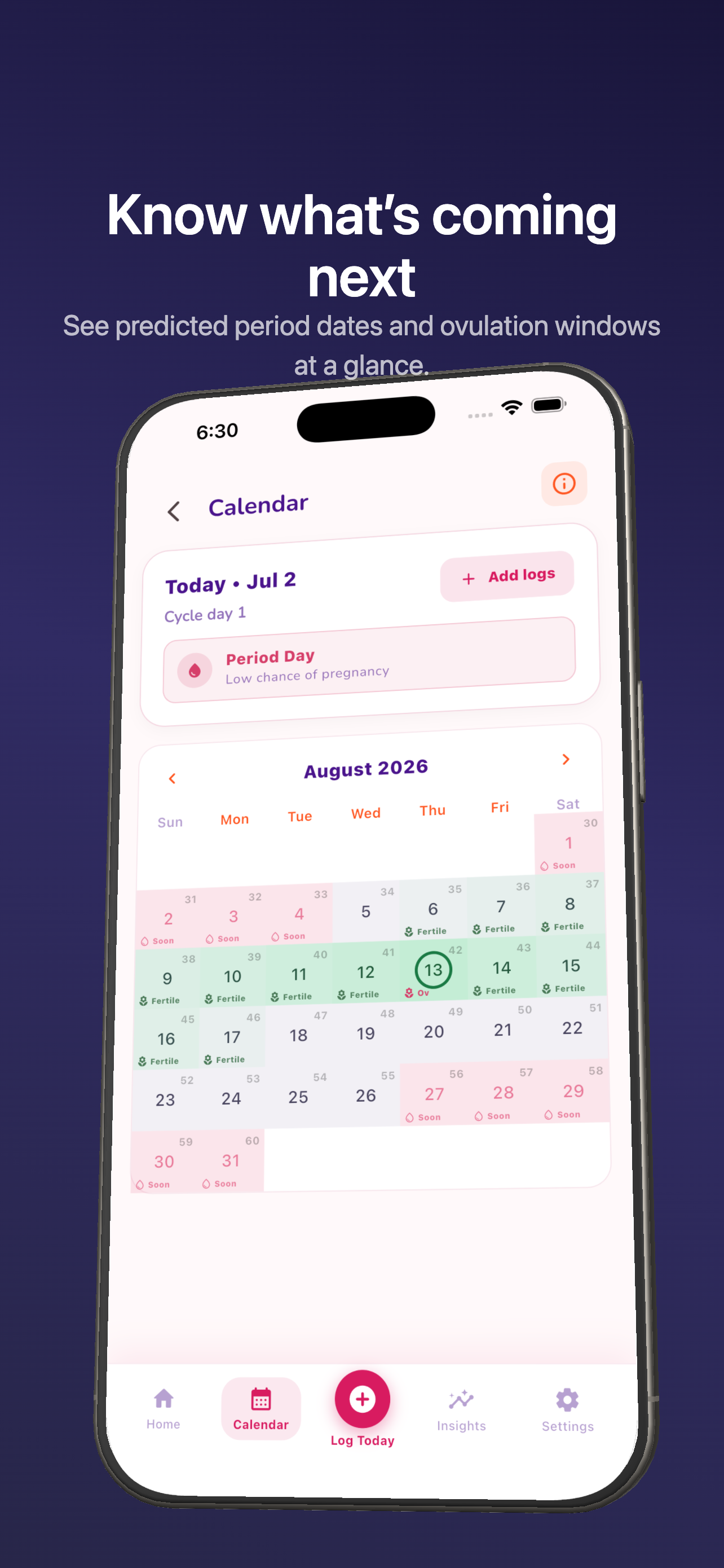 Period Tracker: Secure Privacy screenshot 6