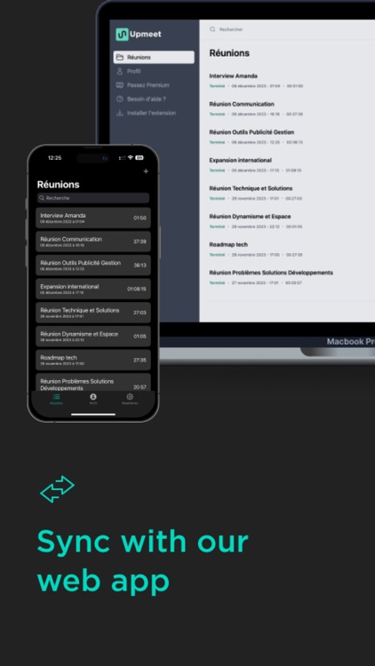Upmeet - Transcript & Summary screenshot-6