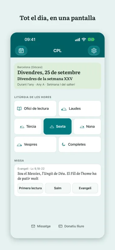 CPL – Litúrgia de les Hores screenshot 1 of 9