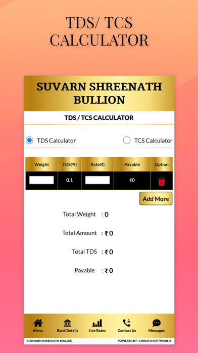 SUVARN SHREENATH BULLION Screenshot