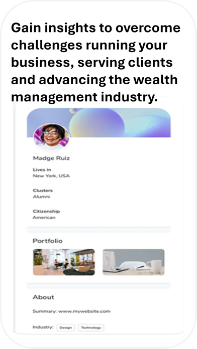 RIA Circle iPhone screenshot 3 - Social Networking app