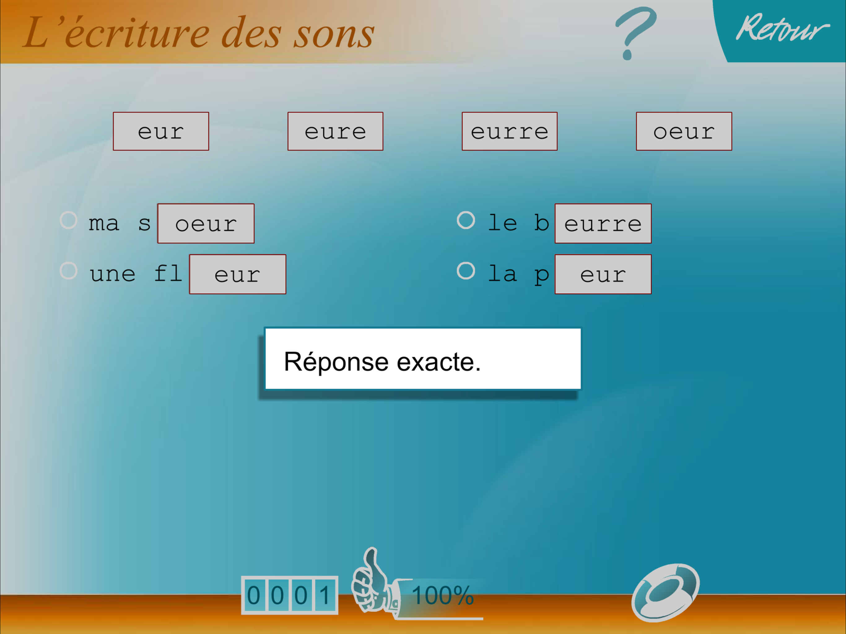 Orthographe CE2 screenshot 5
