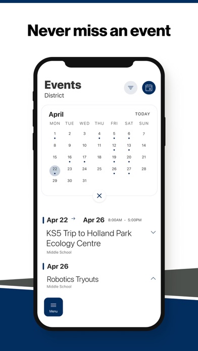 United School District Screenshot