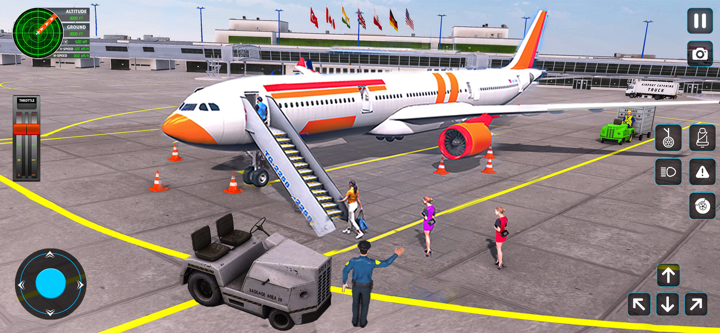 Plane Simulator Airplane Games screenshot 1