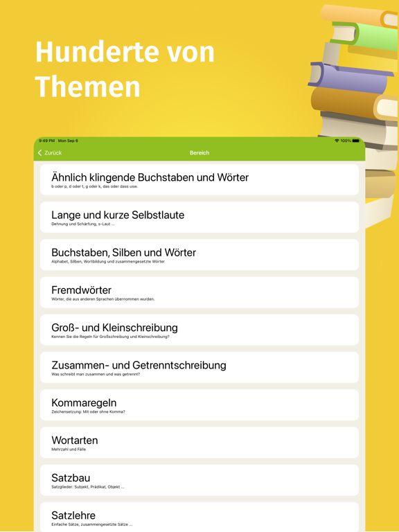 Screenshot #5 pour Deutsche Rechtschreibung