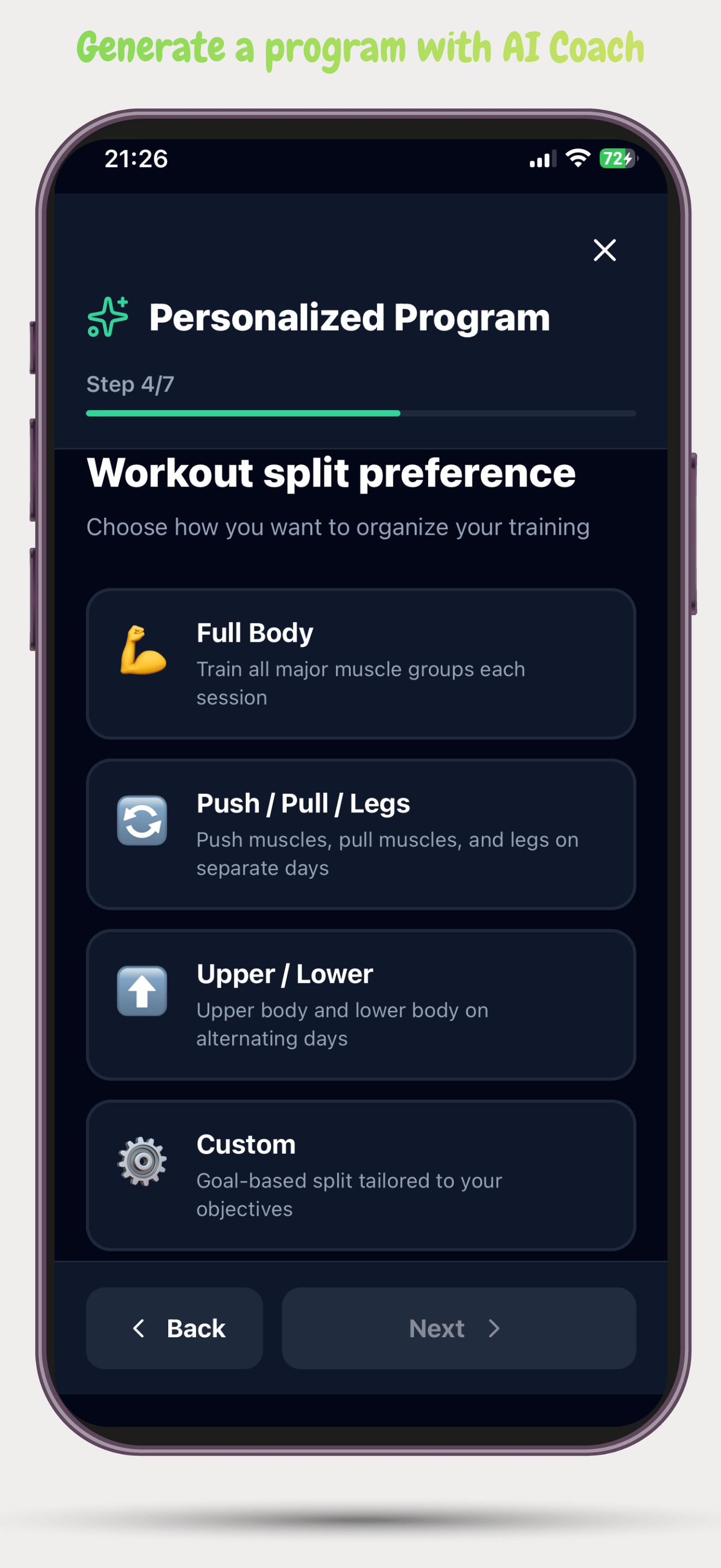 GymFroog - AI Fitness Coach
