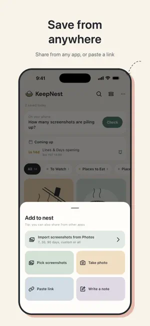 KeepNest: Screenshot Organizer screenshot 3