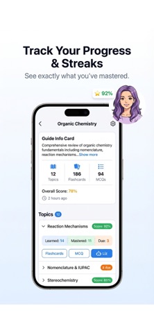 StudyLiz: Study Guide Maker iPhone screenshot