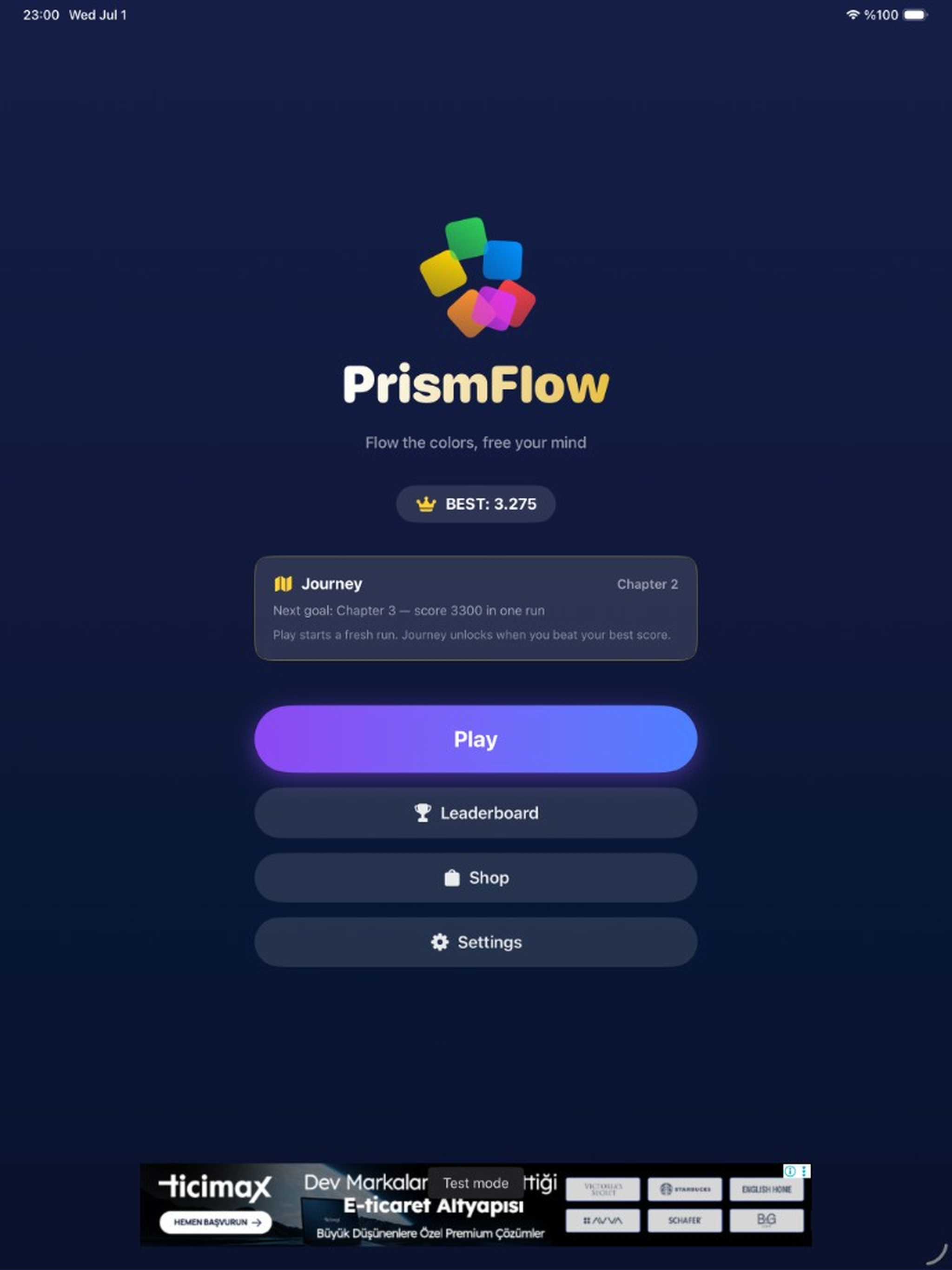 PrismFlow Block Puzzle