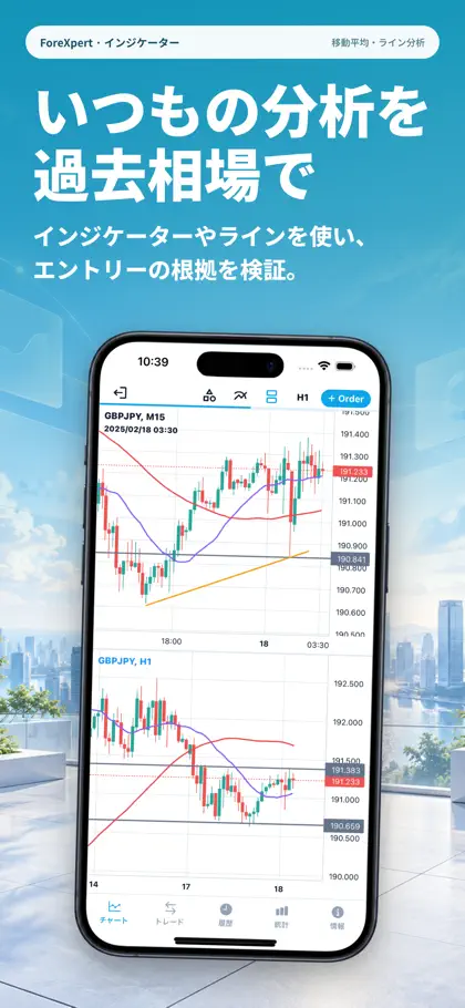 Captura de tela 6 de 6 de ForeXpert - FXバックテスト・検証