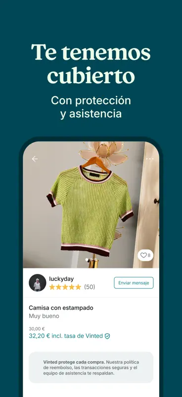 Vinted: tu app de segunda mano screenshot 3 of 7